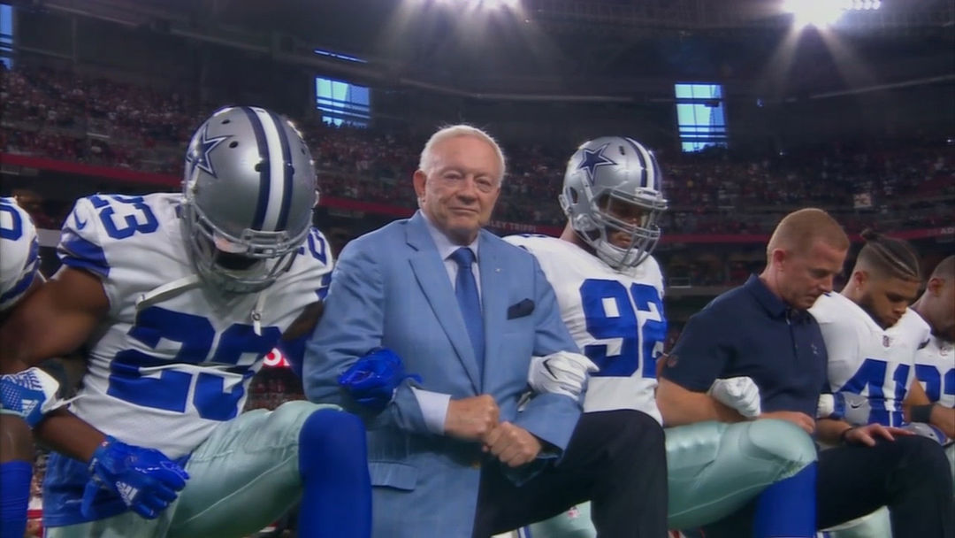 Kneeling for what?