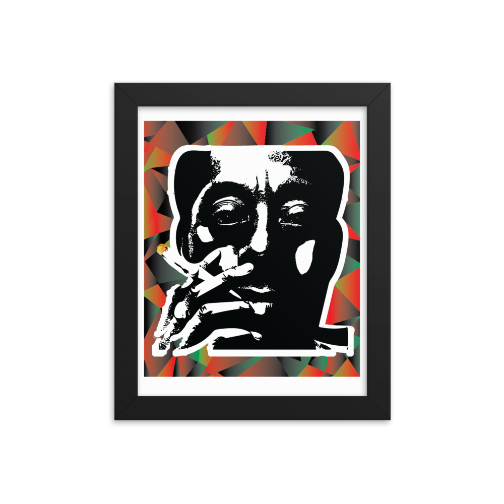 Baldwin Framed poster