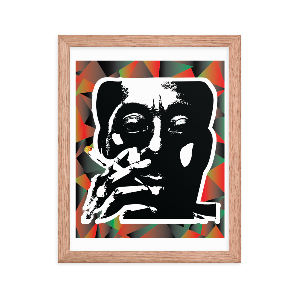 Baldwin Framed poster