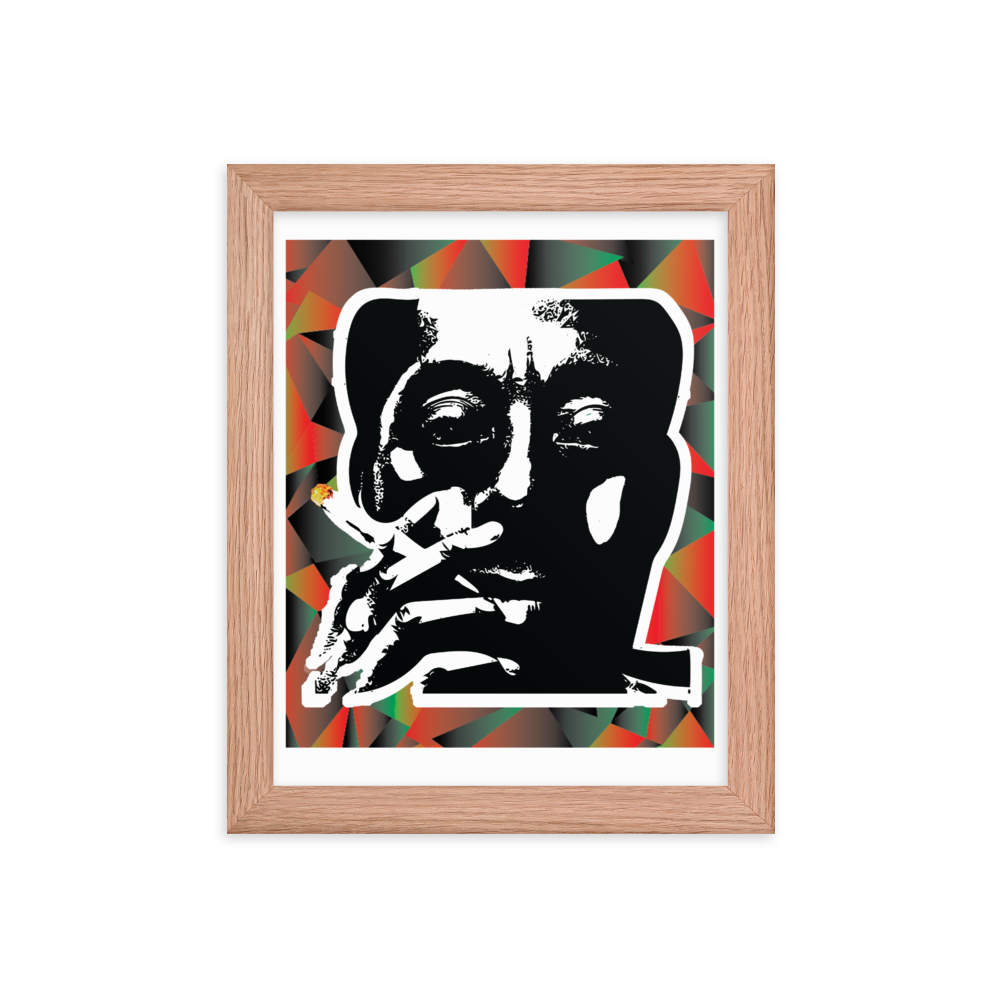 Baldwin Framed poster