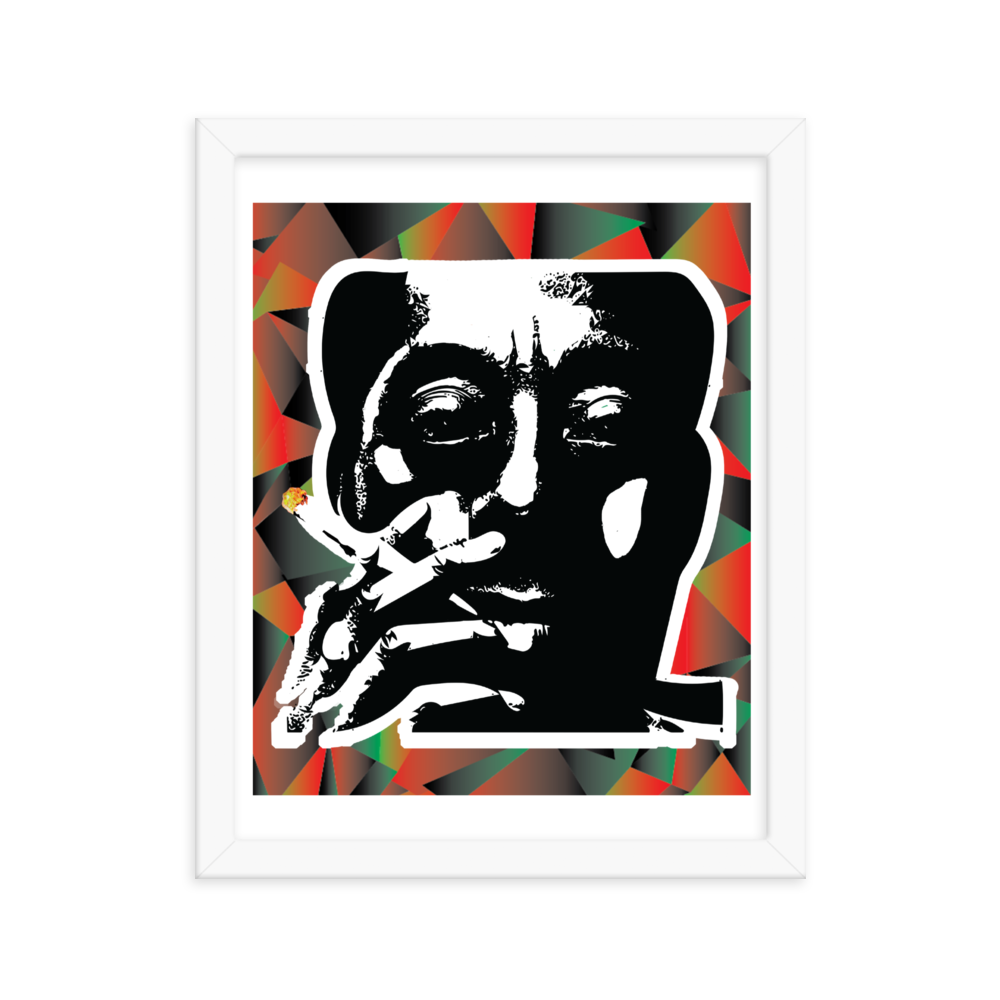 Baldwin Framed poster