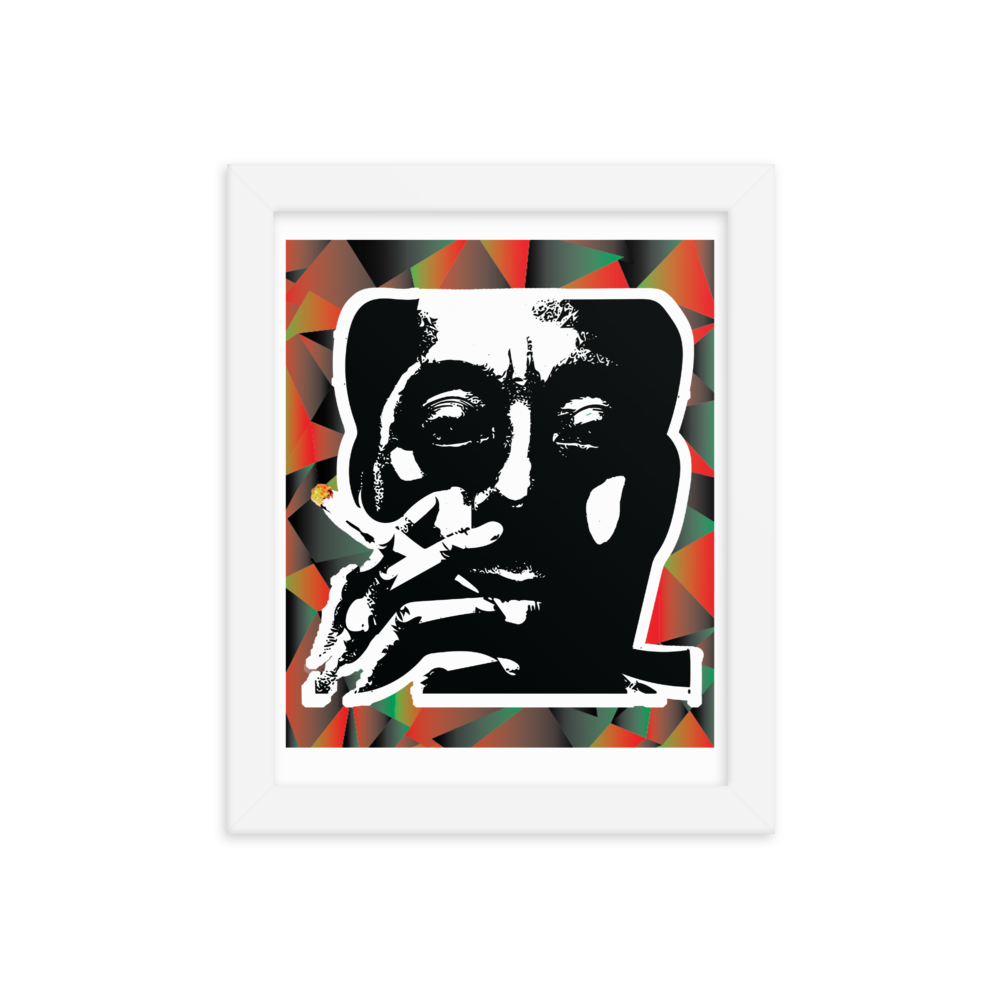 Baldwin Framed poster