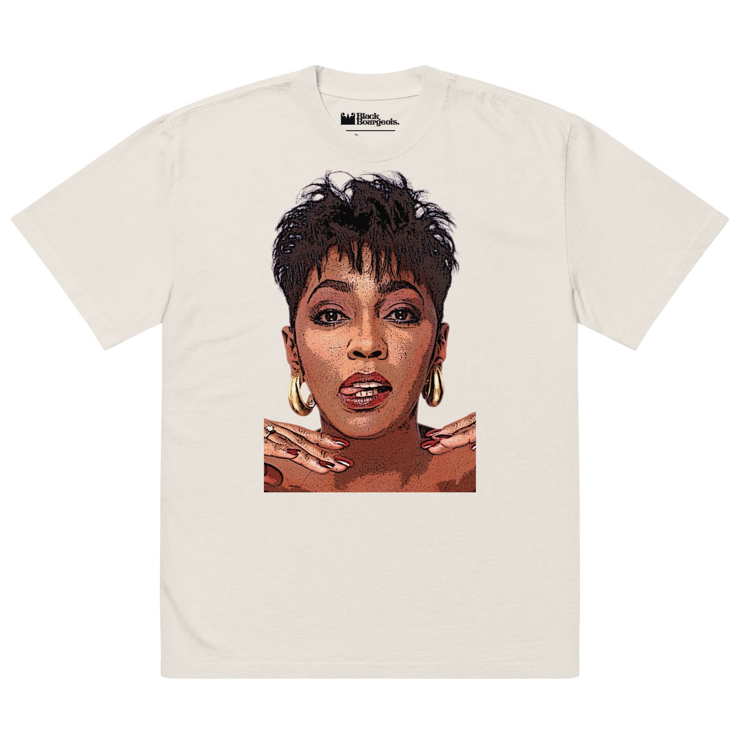 Ms. Anita oversized faded tee